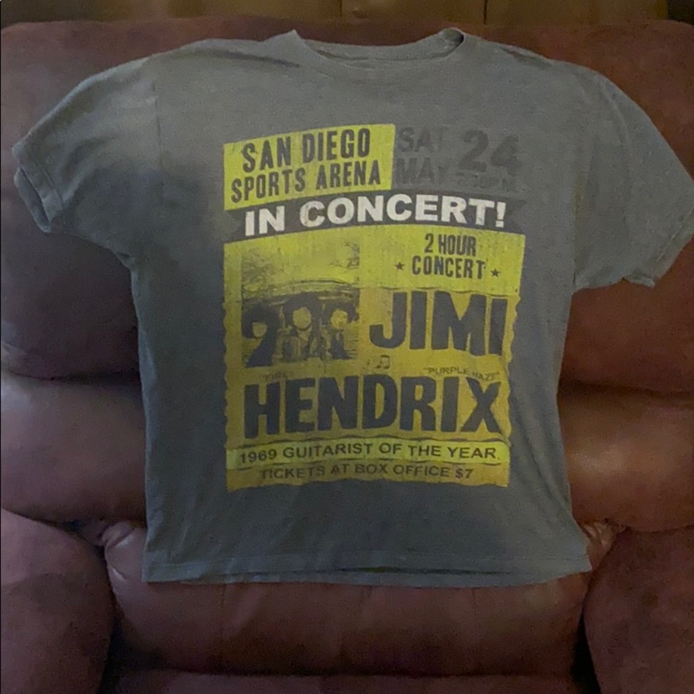 Jimi Hendrix Vintage 1969 Copy T-Shirt REALLY COOL - Picture 2 of 8